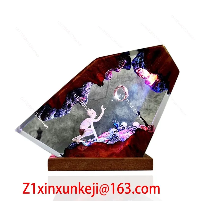 Power Tools World - Lampu Epoxy Cincin Kekuatan Gollum, Cincin